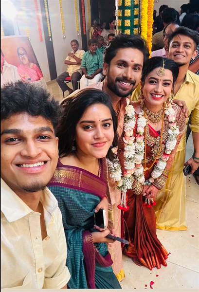 sangeetha and aravind marrige photos