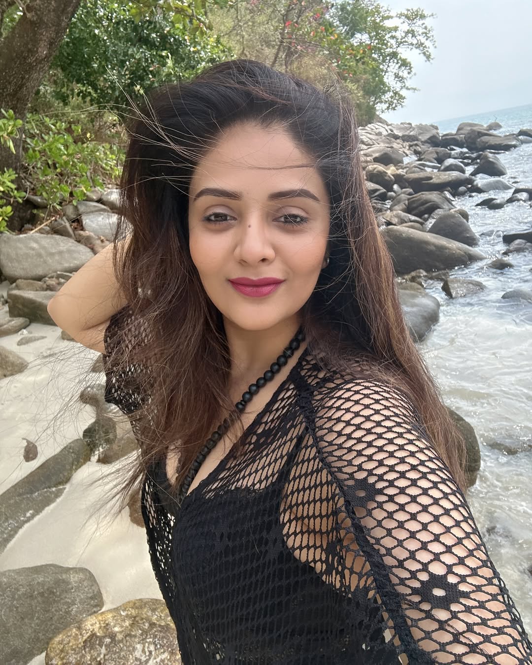 Sreemukhi stunning looks