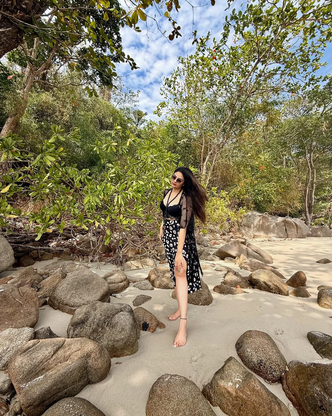 Sreemukhi stunning looks