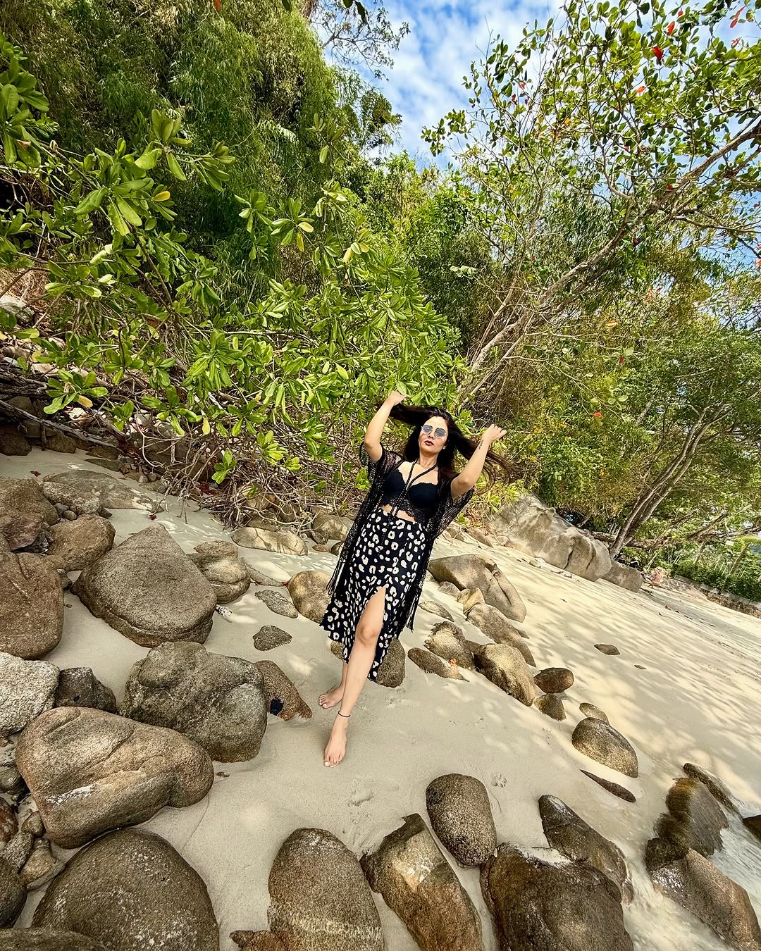 Sreemukhi stunning looks