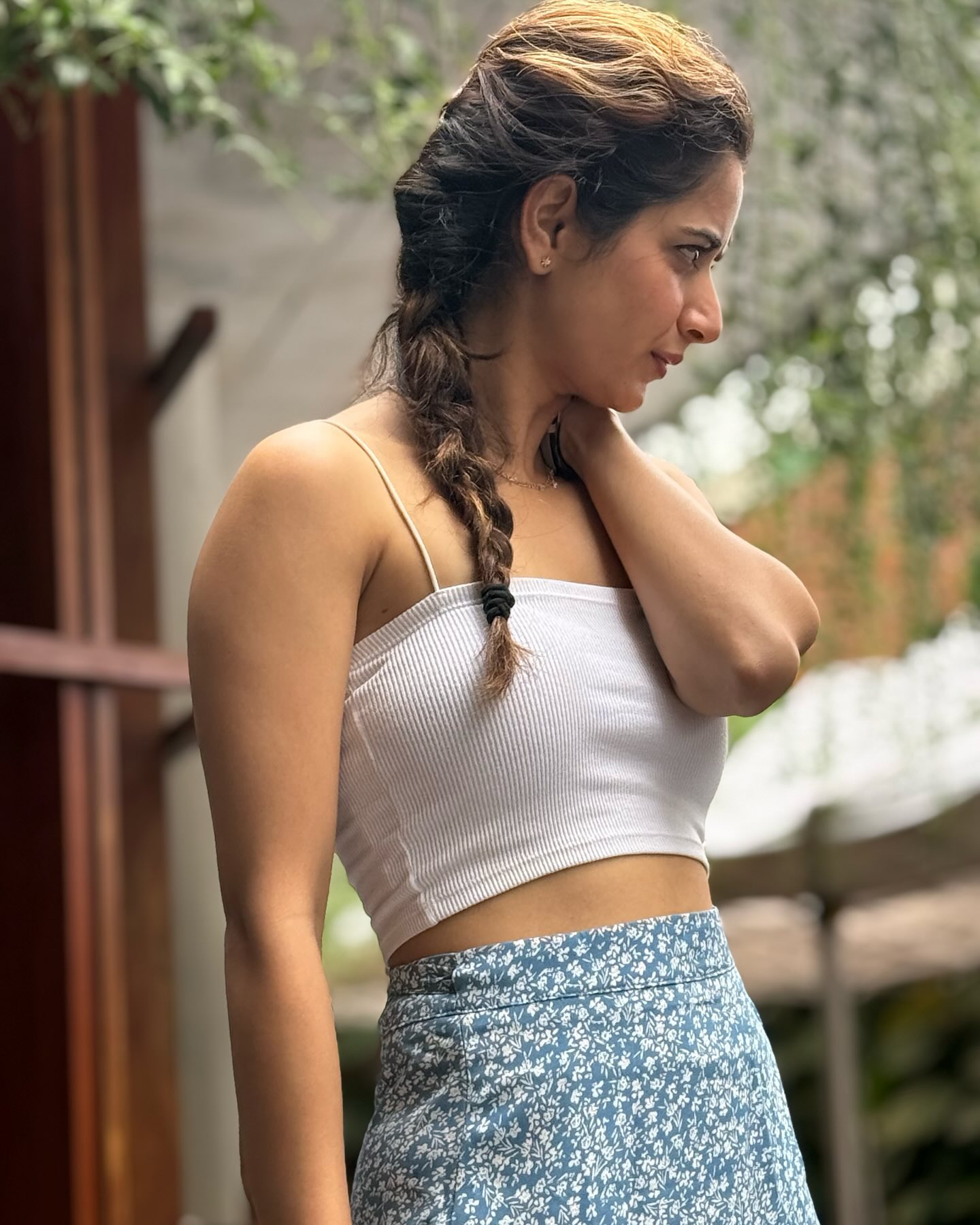 Ashika Ranganath lovely beauty show