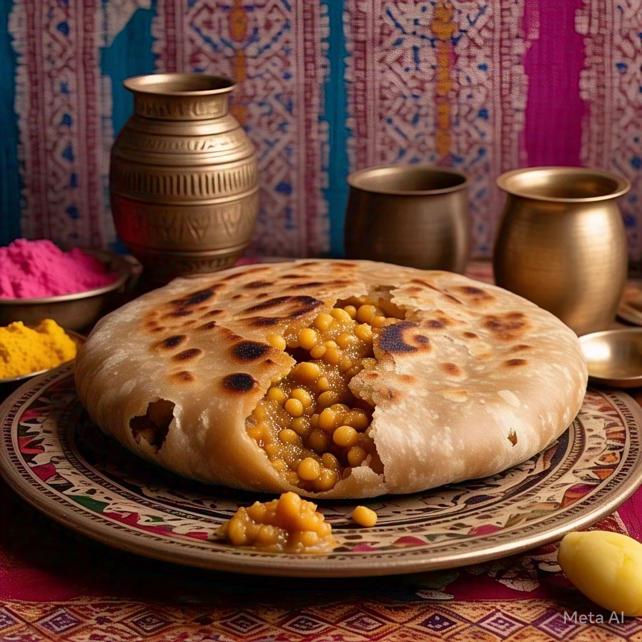 Holi traditional dishes