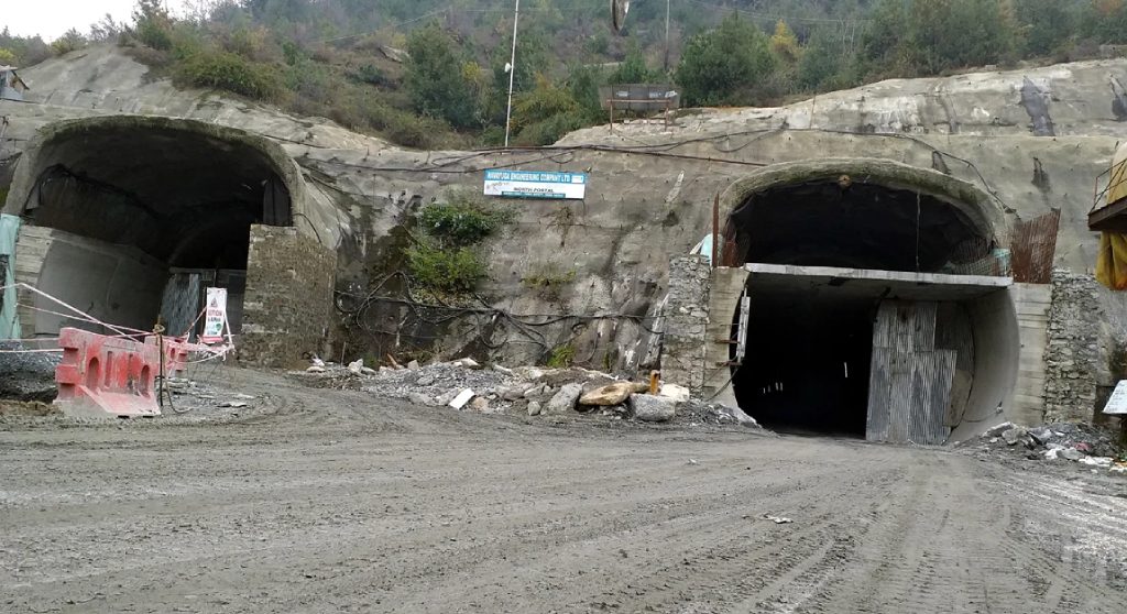 Longest tunnels in India