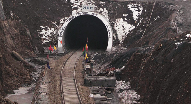 Longest tunnels in India