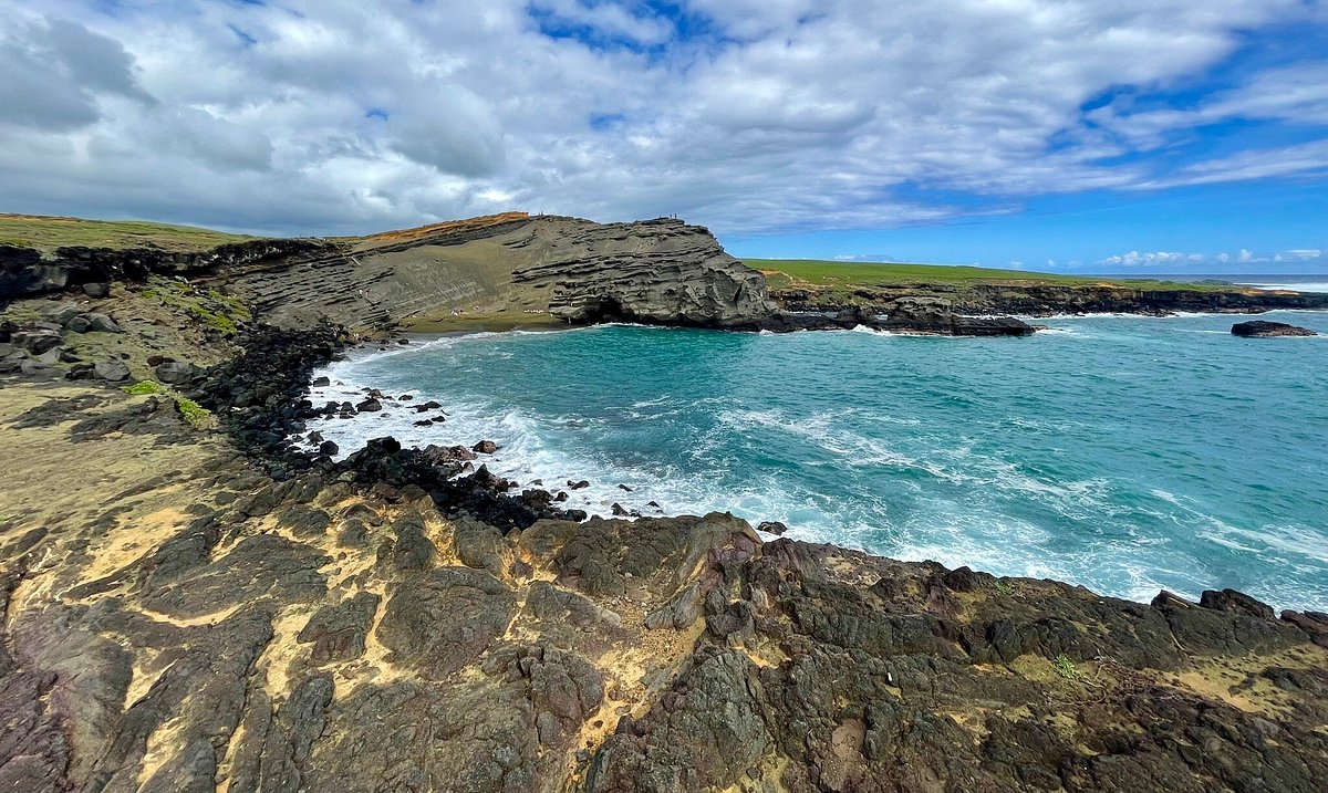 Papakōlea Green Sand Beach, Hawai