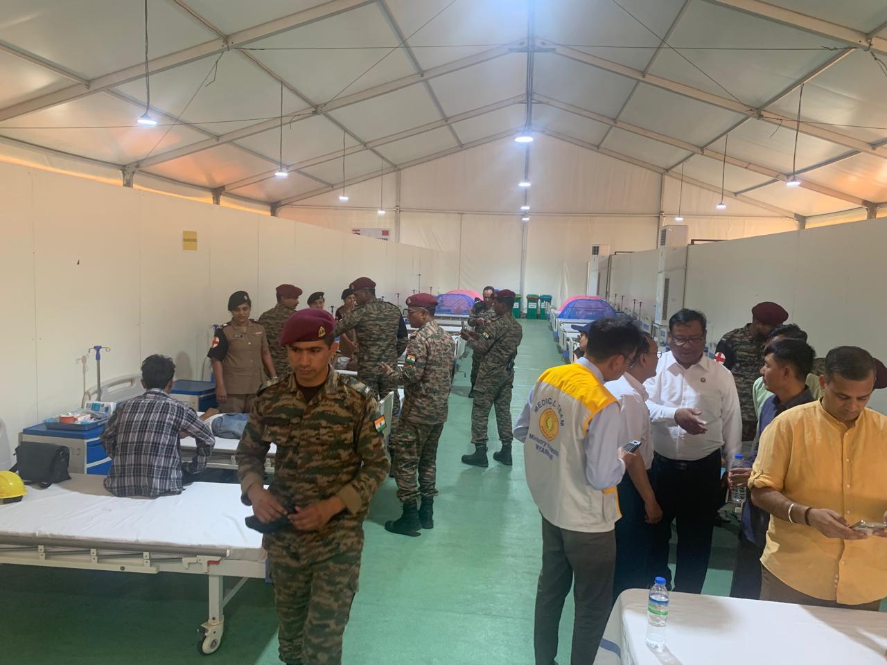 Hospital Capacity and Services: The facility, comprising 118 personnel, provides critical medical services, including surgical care and in-patient treatment, showcasing India's commitment to humanitarian assistance.