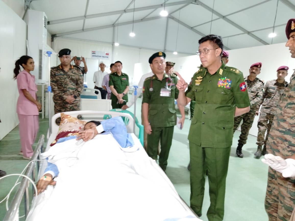 Operation Brahma: Indian Army Field Hospital in Mandalay Provides Critical Medical Aid