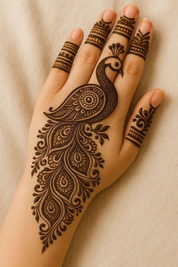 Hariyali Teej Mehendi Design 2025