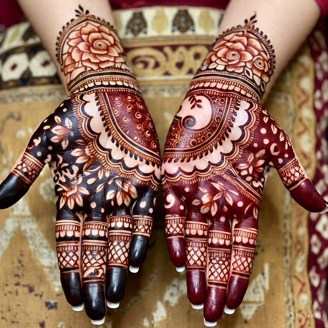 Sawan Mehendi Design