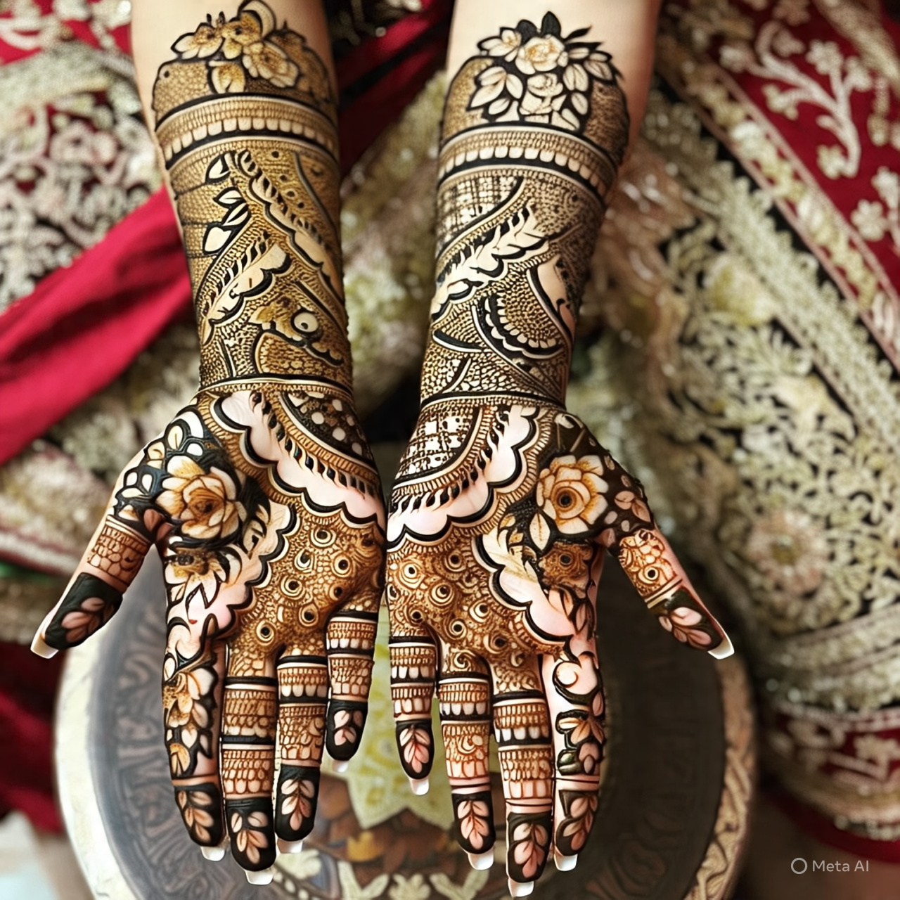 Sawan Mehendi Design