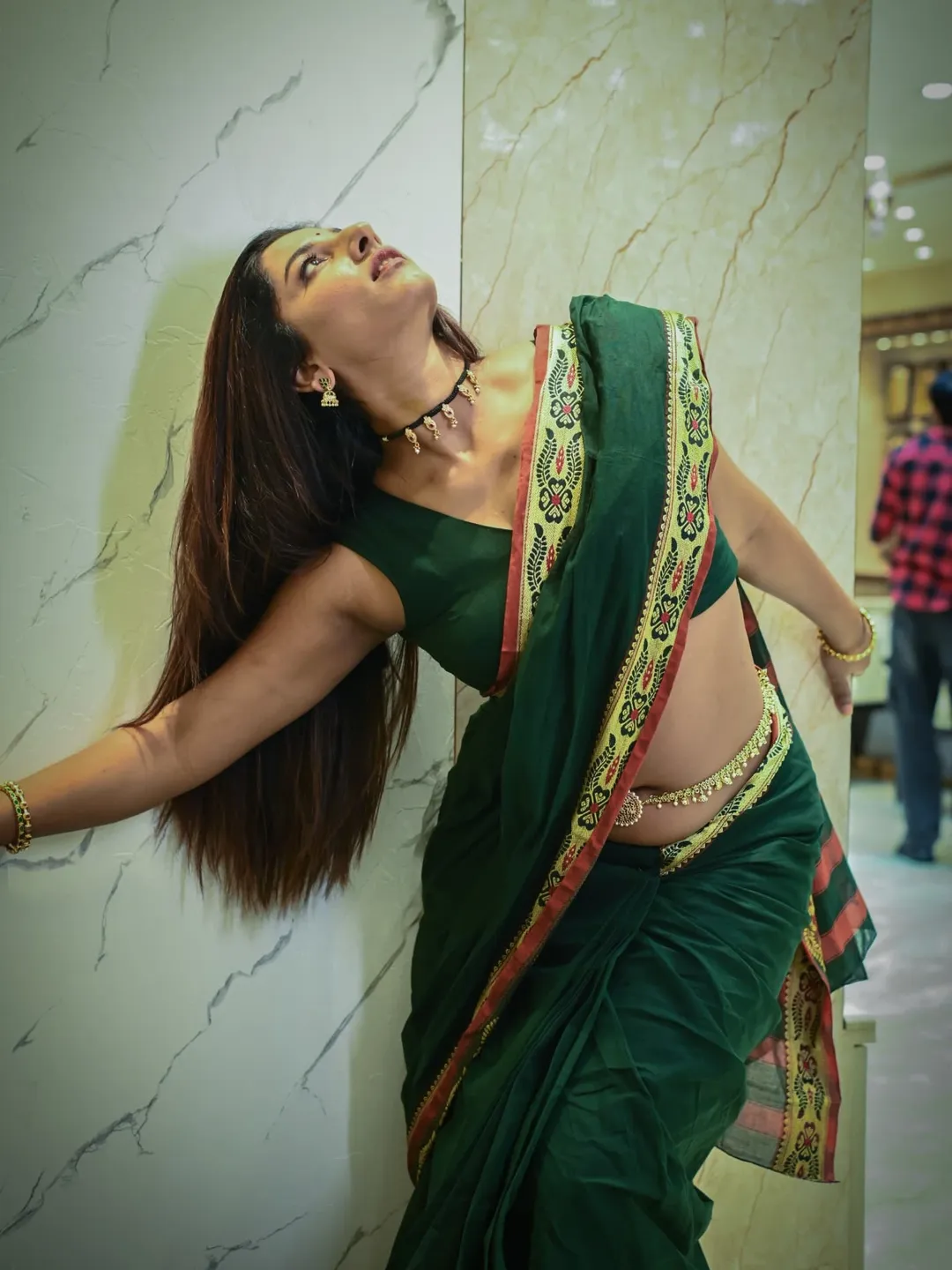 Vishnupriya stunning photoshoot viral  on social media