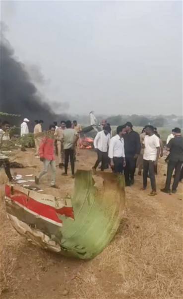 Ajit Pawar aircraft Crashes