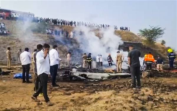 Ajit Pawar aircraft Crashes
