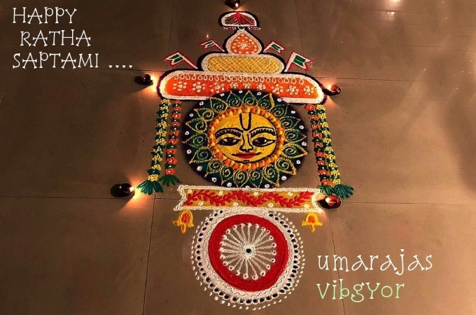 Ratha Sapthami 2026 Stunning Ratha Rangoli Designs to Welcome the Sun God