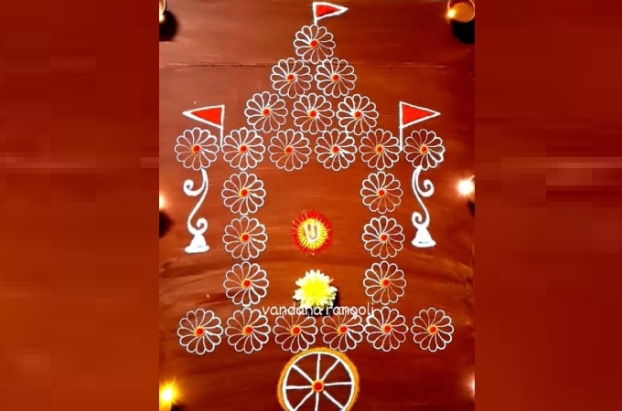 Ratha Sapthami 2026 Stunning Ratha Rangoli Designs to Welcome the Sun God