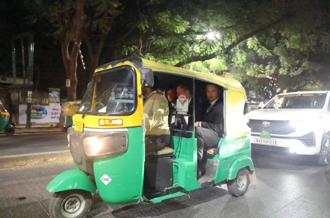 Sergio Gor Meets Tejasvi Surya in Bengaluru India US Trade and Tech Ties Strengthen