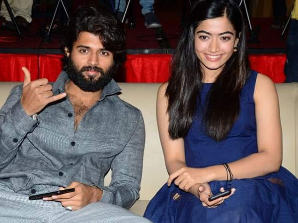 Vijay Deverakonda and Rashmika