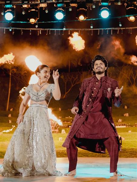 rashmika mandanna sangeet