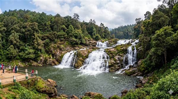 waterfalls