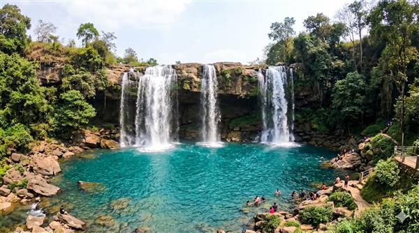 waterfalls