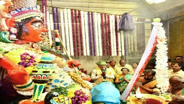 Chandrababu gangamma jatara
