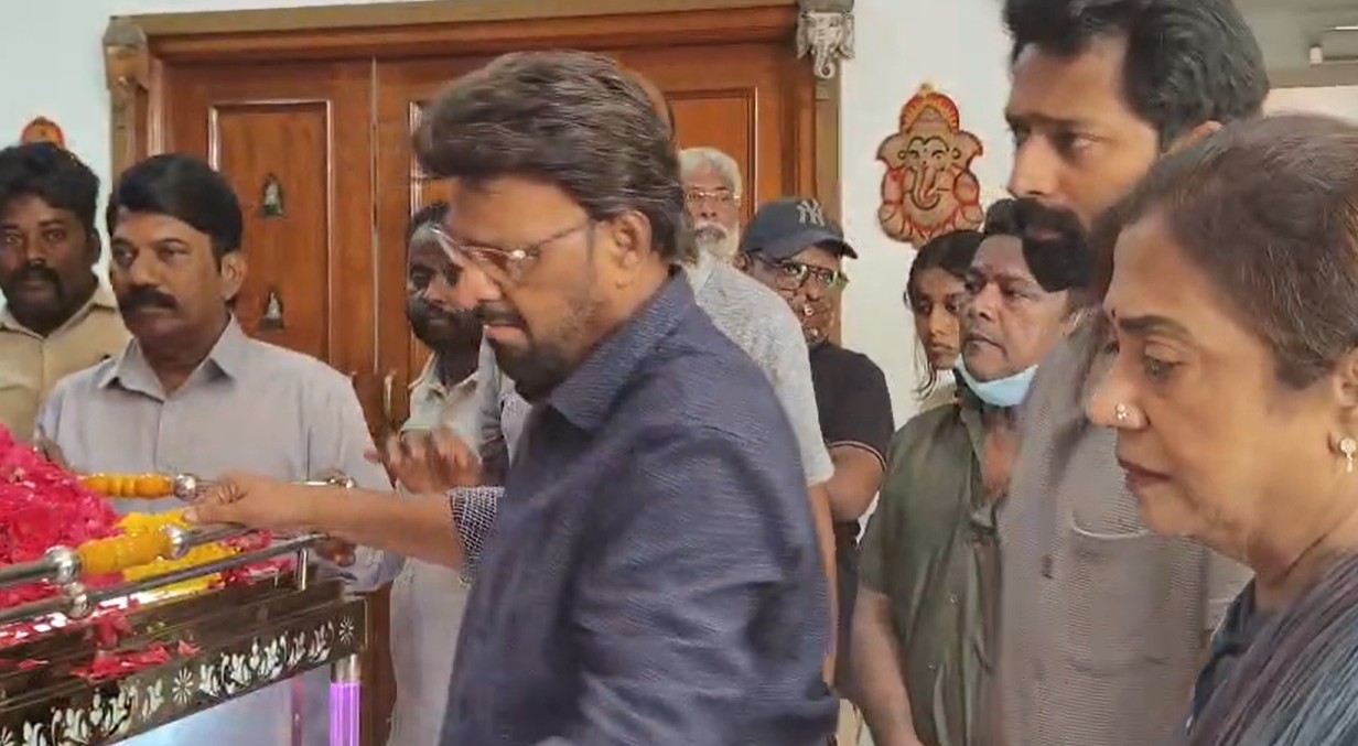 Bharathiraja funeral