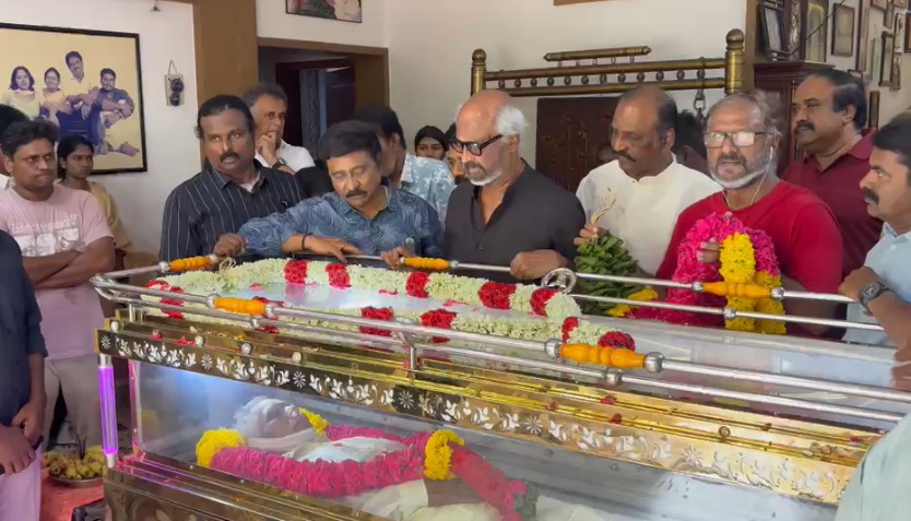 Bharathiraja funeral