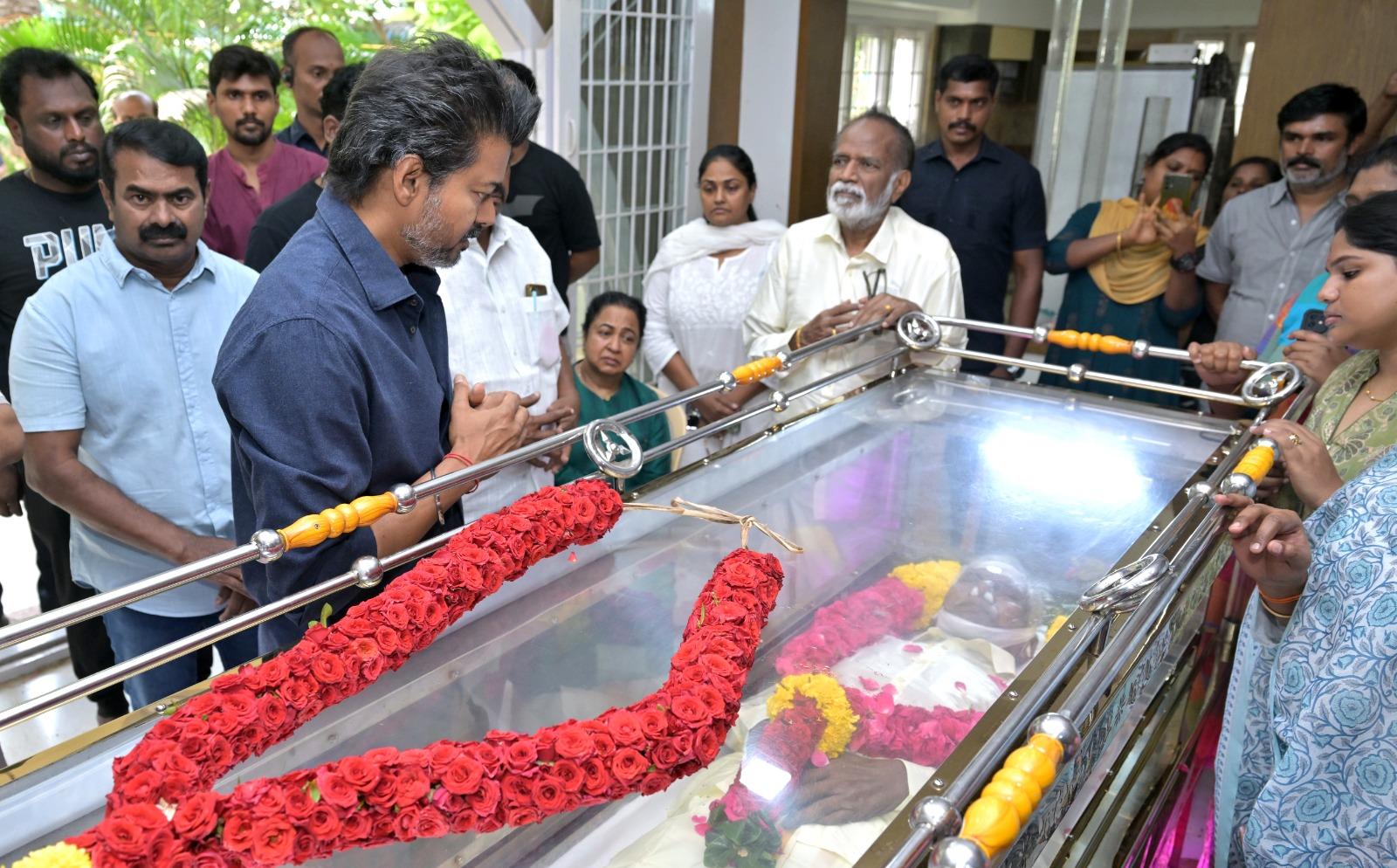 Bharathiraja funeral