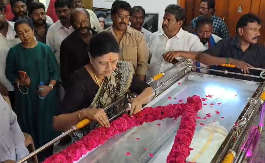 Bharathiraja funeral