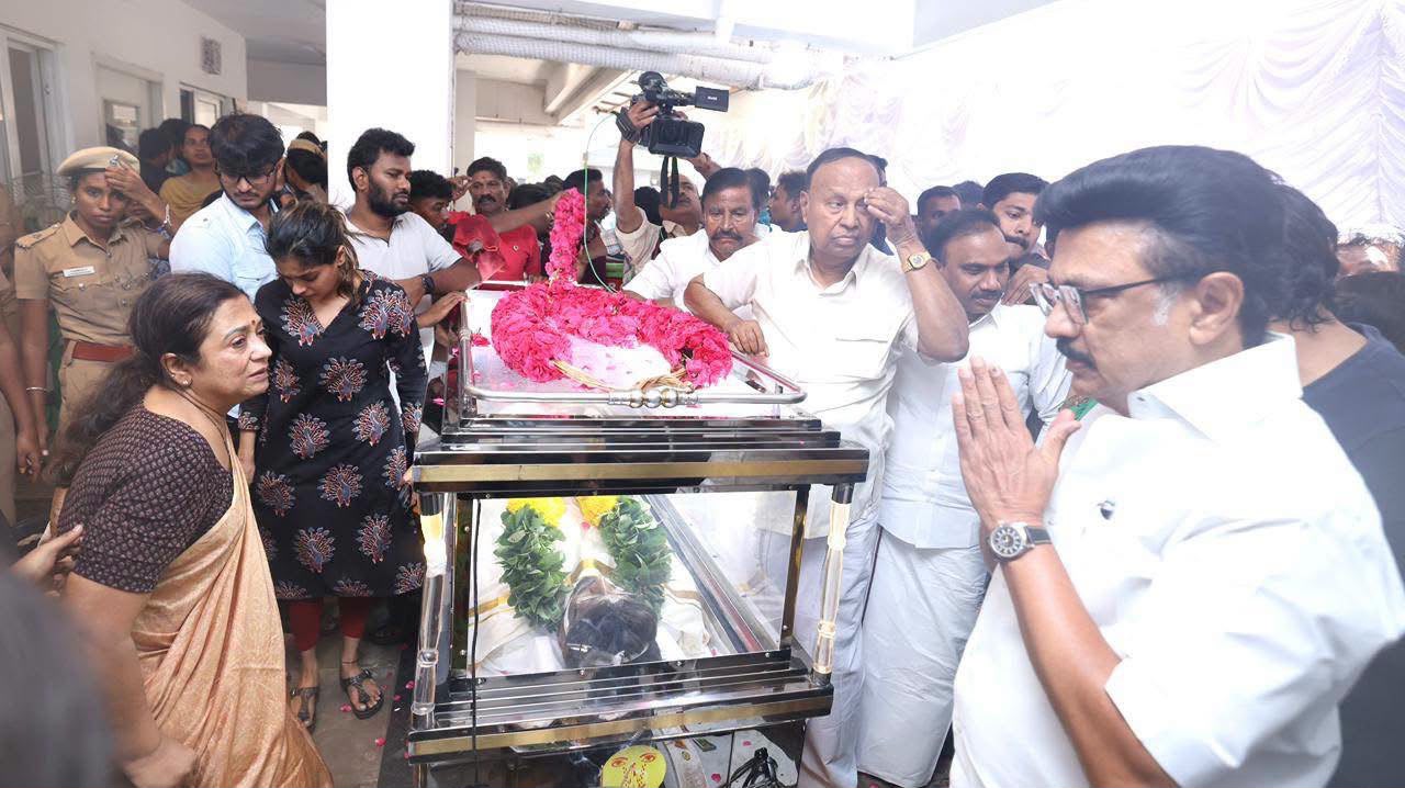 Bhagyaraj funeral