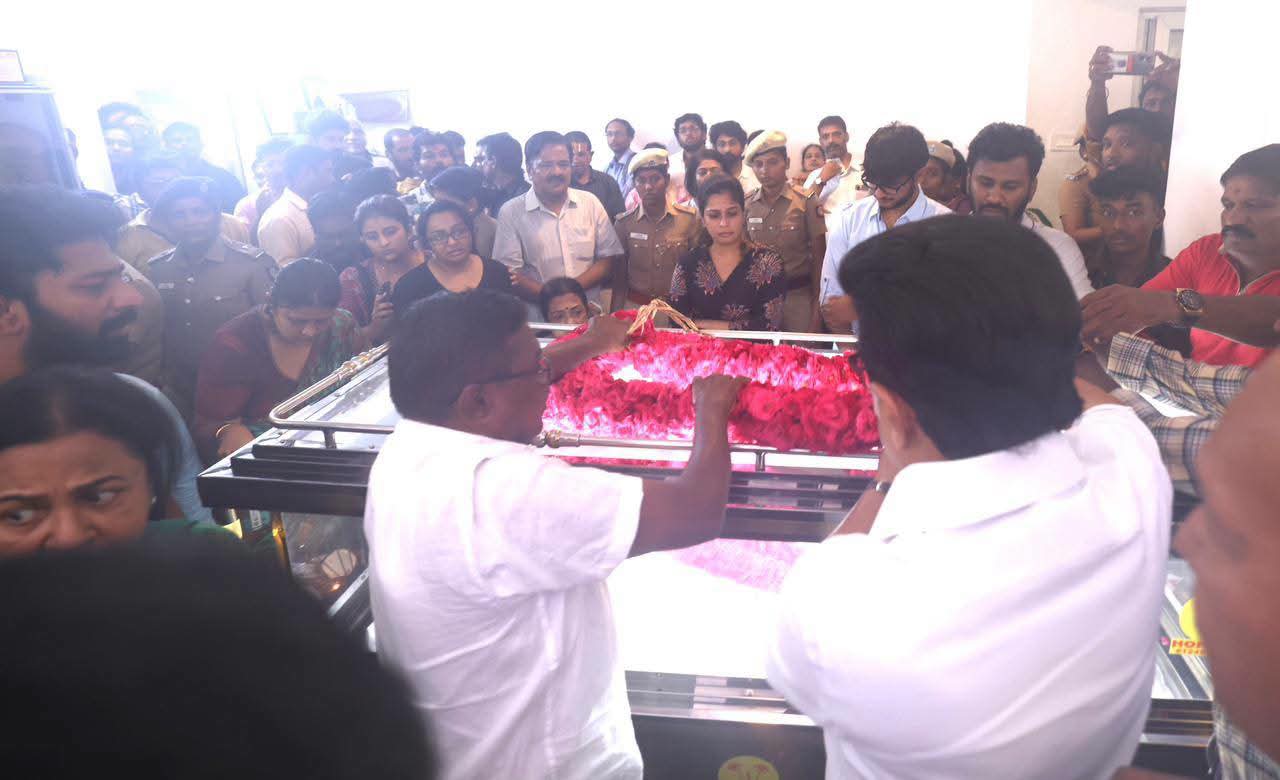 Bhagyaraj funeral