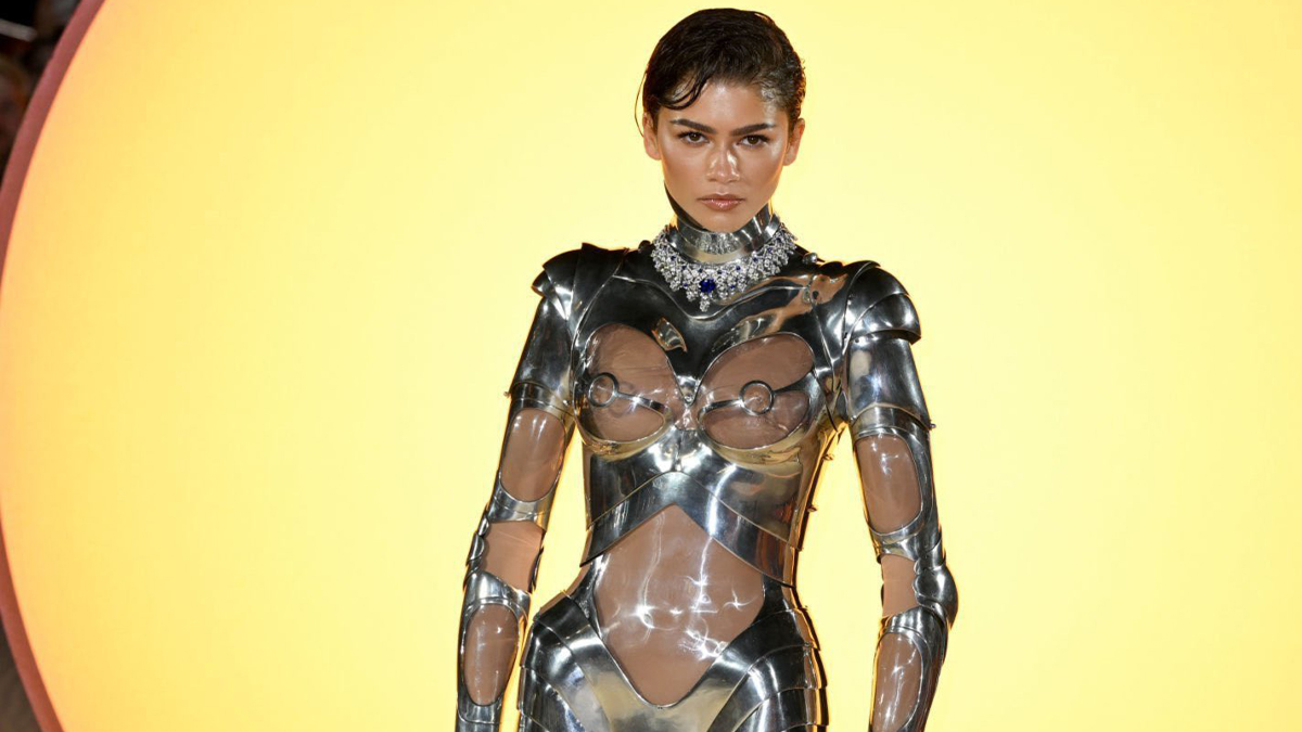 PICS: Zendaya Electrifies Red Carpet In Futuristic Robot Suit At Dune 2