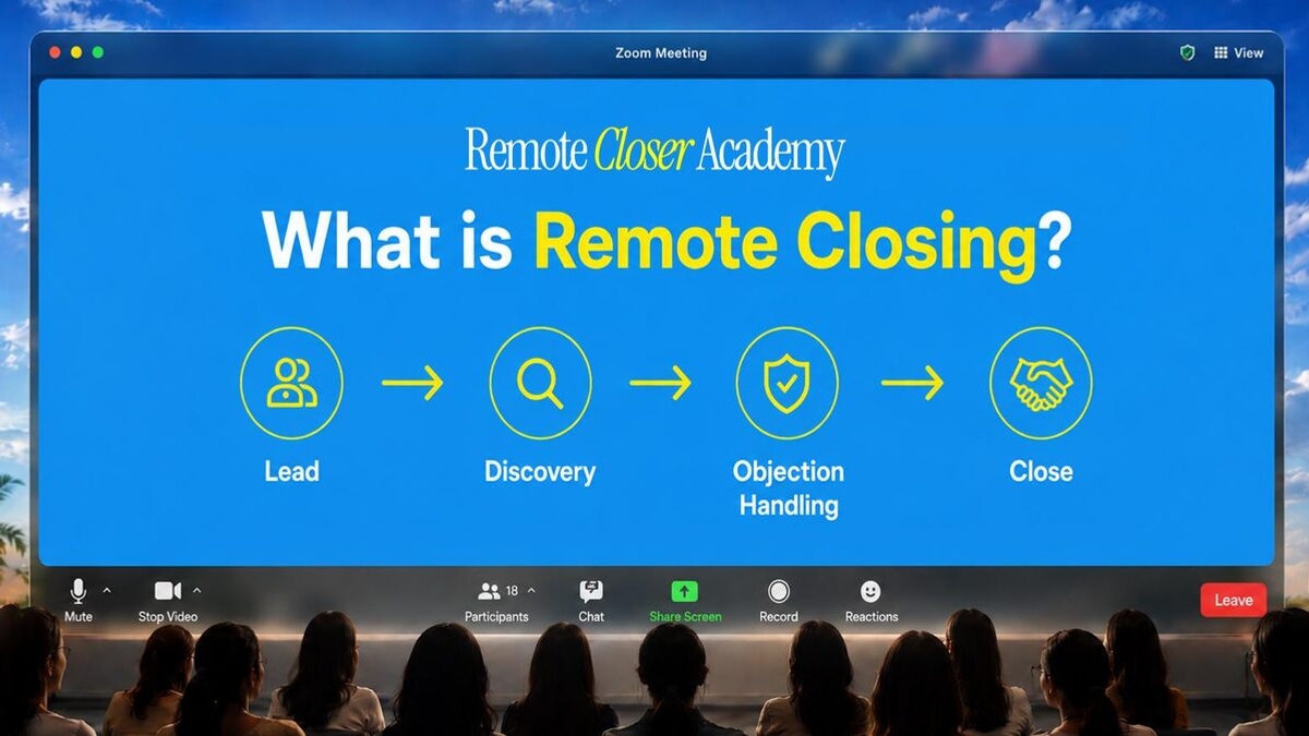 Remote High-Ticket Closing: Indians Are Earning Big, Here's How!