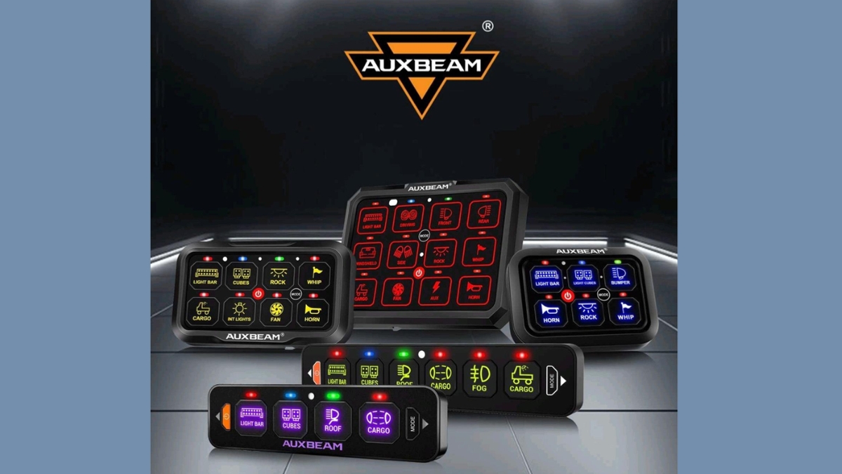 Auxbeam Switch Panels: Solve Your Vehicle's Wiring Nightmare Instantly!