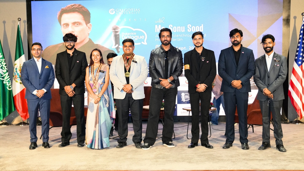 Sonu Sood Reveals Why He'd Love Galgotias University: Students Stunned!
