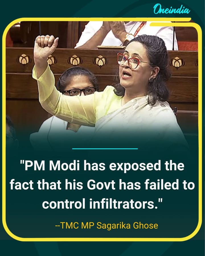 Sagarika Ghose Says PM Modi Has Exposed Government’s Failure on Infiltration.