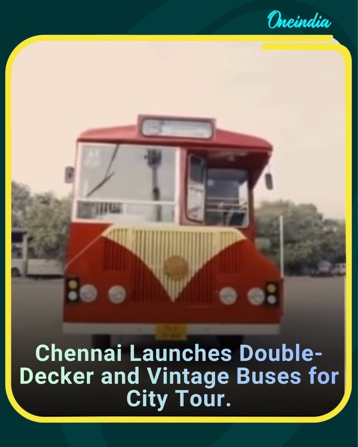 Chennai has launched new double-decker buses along with iconic vintage buses for hop-on hop-off city tours, offering residents and tourists a unique way to explore the city’s heritage and landmarks. The first bus donated by overseas Tamils is on its way to Mahabalipuram, and MTC has purchased buses to operate in the Chennai city.
