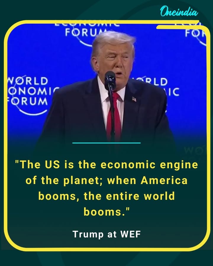 'US is the economic engine of the planet; when America booms, the entire world booms.'