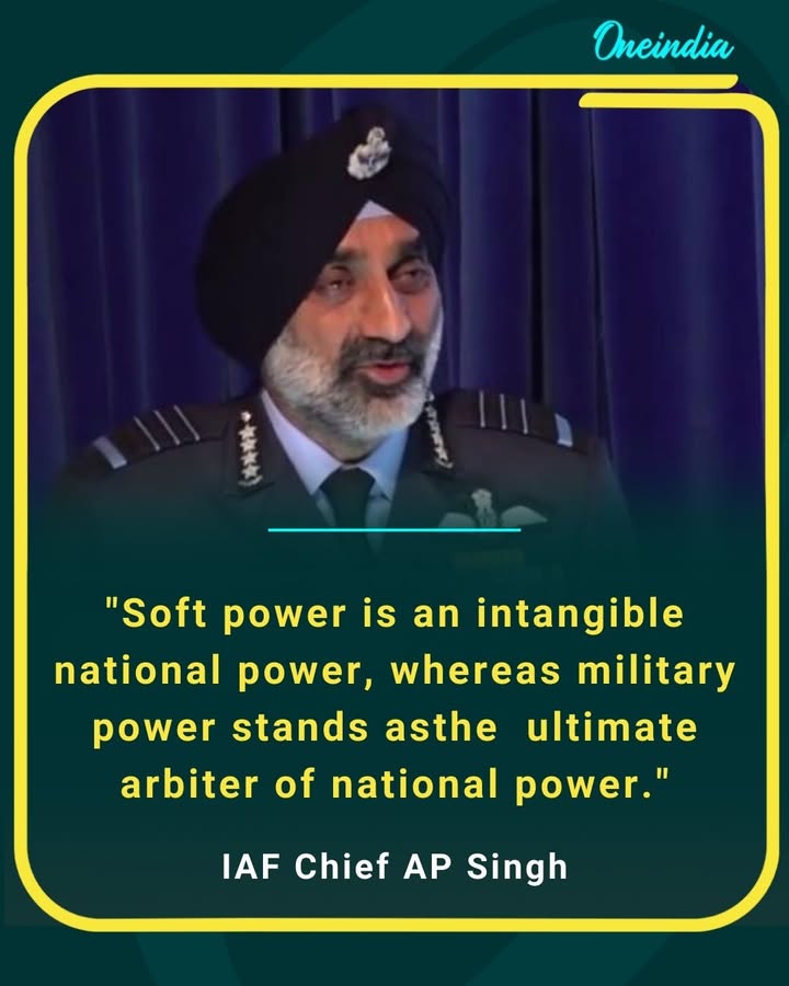 'Soft power an intangible national power but military power stands as ultimate arbiter of national power.'
