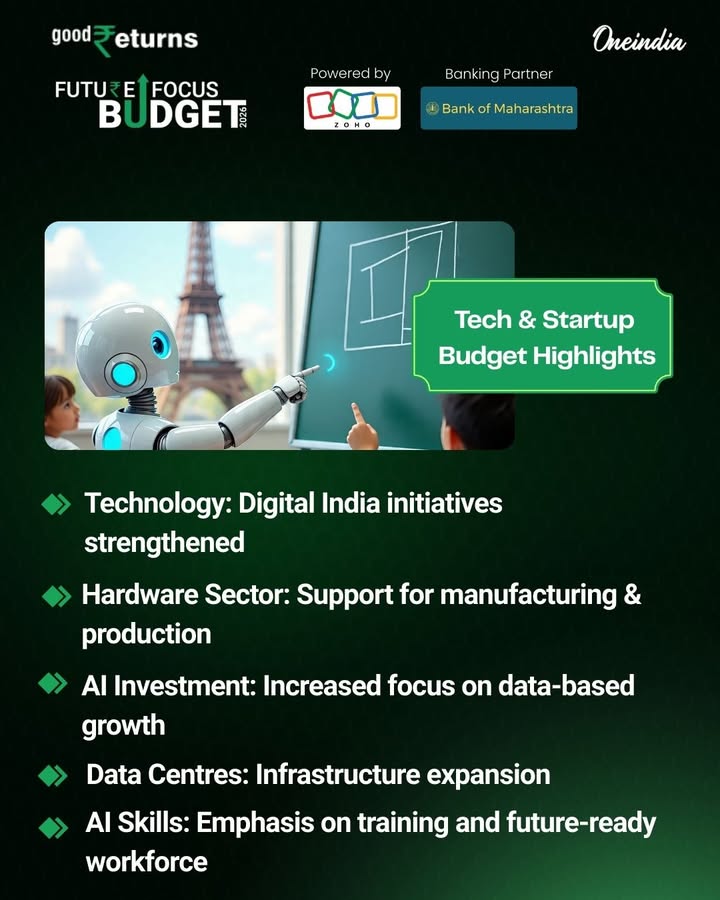 Technology & Startup Sector: Expectations from Budget 2026…