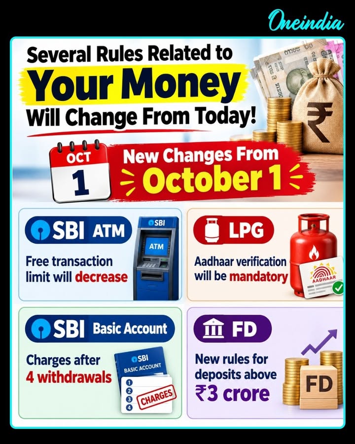 💰 Several Money Rules Change From October 1!