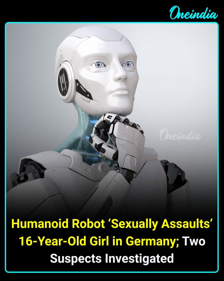 A humanoid robot has allegedly groped a 16-year-old girl outside a burger restaurant in Cologne, Germany, prompting a police investigation.