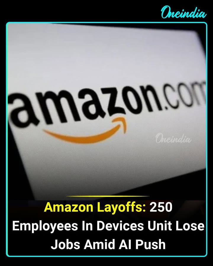 Amazon has cut around 250 jobs in its devices unit, which makes products such as Kindle e-readers and Echo smart speakers.