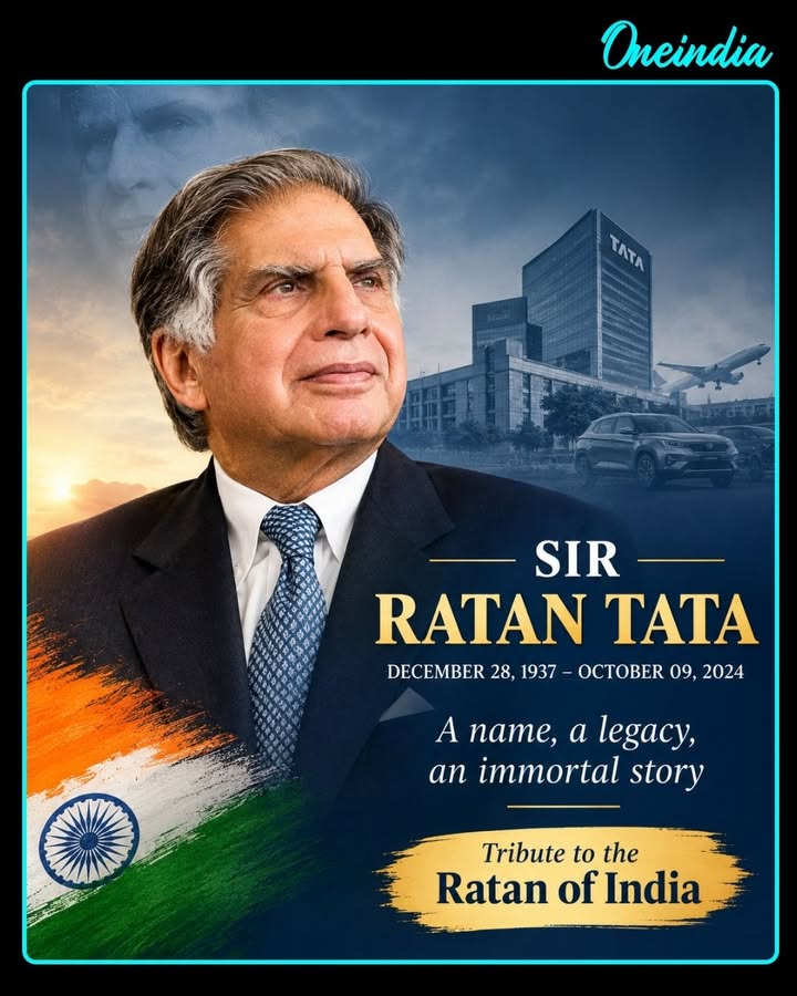 🙏 Ratan Tata — A Legacy Beyond Business