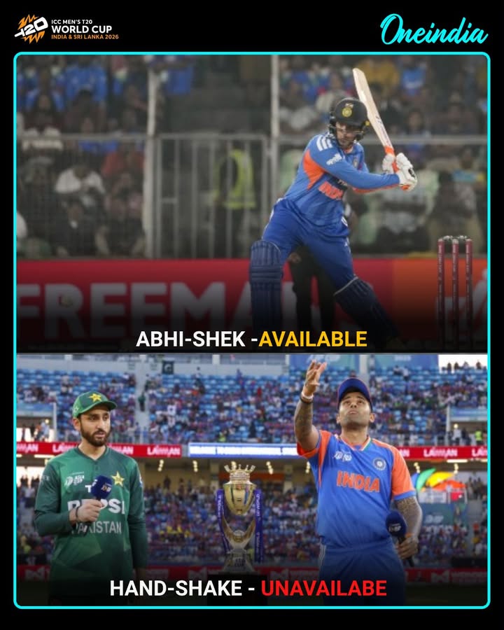 Abhishek - IN, Handshake - Out.!