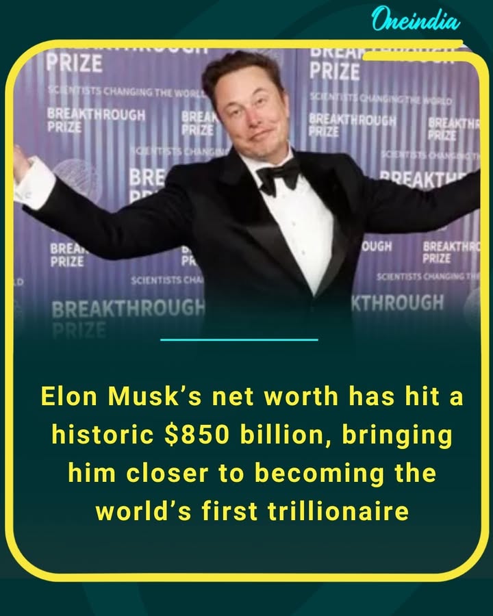 Elon Musk creates history with a record-breaking fortune, redefining global wealth and tech power