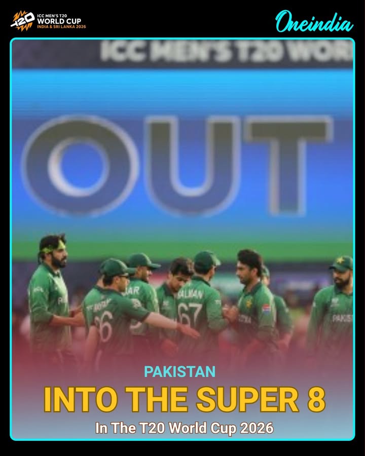 Pakistan Survives T20 World Cup Scare, Beats Namibia to Enter Super 8.