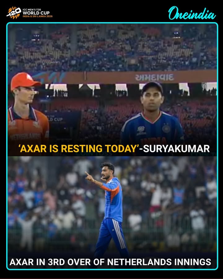 Rest Day? Not for Axar Patel!