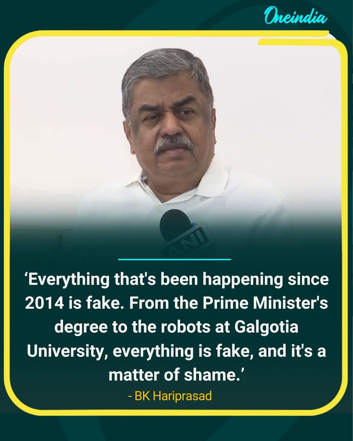 ‘A Matter of Shame’: Hariprasad Blasts Modi Govt for Fake Claims Since 2014.