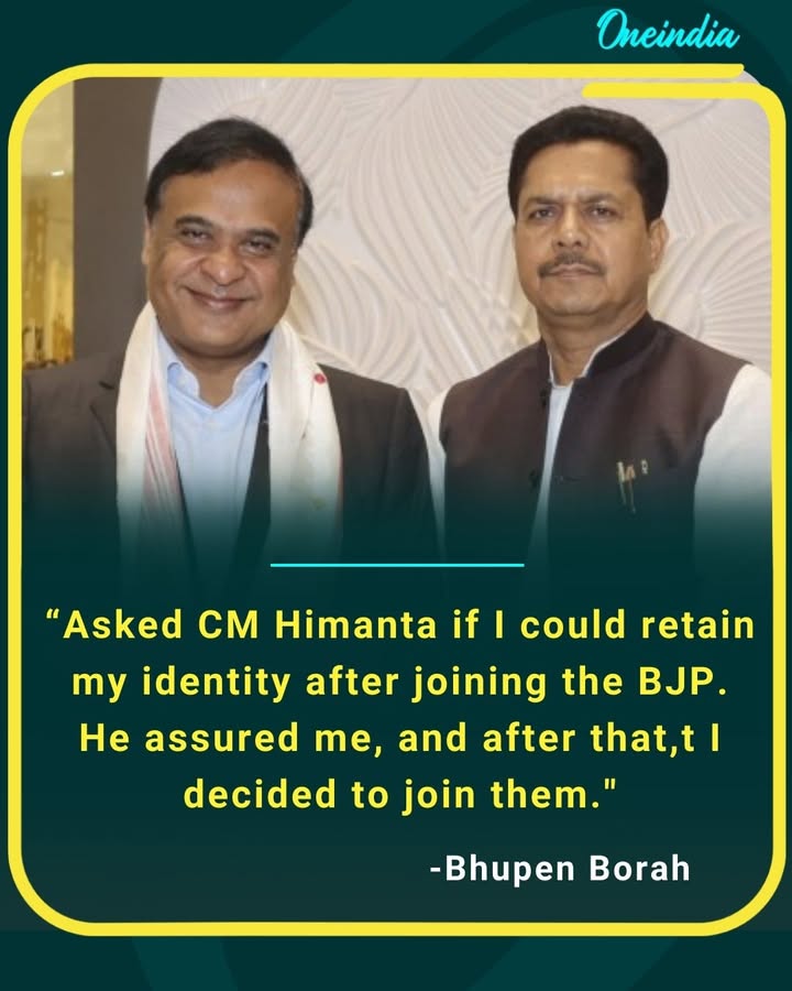 “Himanta’s assurance led me to BJP.”